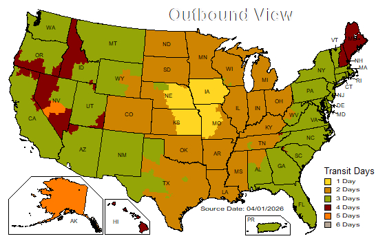 The Midwest Advantage…Shorter Ship Time!